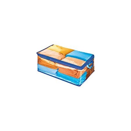 Ziploc Ziploc 71596/70162 Flexible Tote, 22 gal Capacity, Zipper Closure, Plastic, Clear 71596/70162